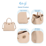 En-ji Donwa Handbag Wanita - Cream