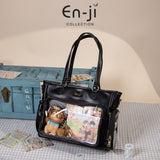 En-ji Itasa Shoulderbag Wanita - Black