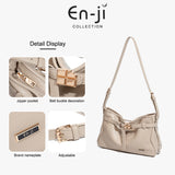 En-Ji Juyong Shoulderbag Wanita - Latte
