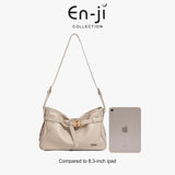 En-Ji Juyong Shoulderbag Wanita - Nougat