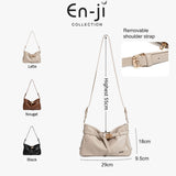 En-Ji Juyong Shoulderbag Wanita - Black