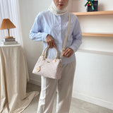 En-ji Gida Handbag Wanita - Cream