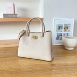 En-ji Donwa Handbag Wanita - Cream