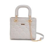 En-ji Riyubi Handbag Wanita - Pearlgrey