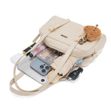 En-ji Numi Shoulderbag Wanita - Cream