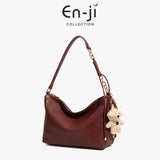 En-ji Nodam Shoulderbag Wanita - Cherryred