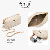 En-ji Kimran Slingbag Wanita - Cream