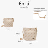 En-ji Yumei Slingbag Wanita - Cream