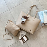 En-ji Yolda Totebag Wanita - Cream