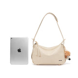 En-ji Gumha Shoulderbag Wanita - Cream