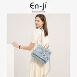 En-ji Mosun Backpack Wanita - Cream