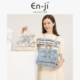 En-ji Mosun Backpack Wanita - Denim