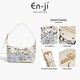 En-ji Binso Slingbag Wanita - Cream