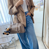 En-ji Wujin Shoulderbag Wanita - Truffle