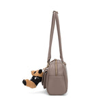 En-ji Wujin Shoulderbag Wanita - Truffle