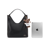 En-ji Monsu Shoulderbag Wanita - Black