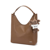 En-ji Monsu Shoulderbag Wanita - Nougat