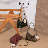 En-ji Nodam Shoulderbag Wanita - Nougat