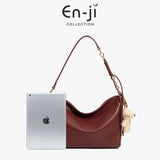 En-ji Nodam Shoulderbag Wanita - Cherryred