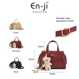 En-ji Yomna Handbag Wanita - Cream