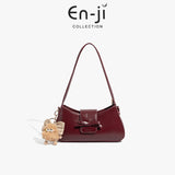 En-ji Yonbin Shoulderbag - Cherryred