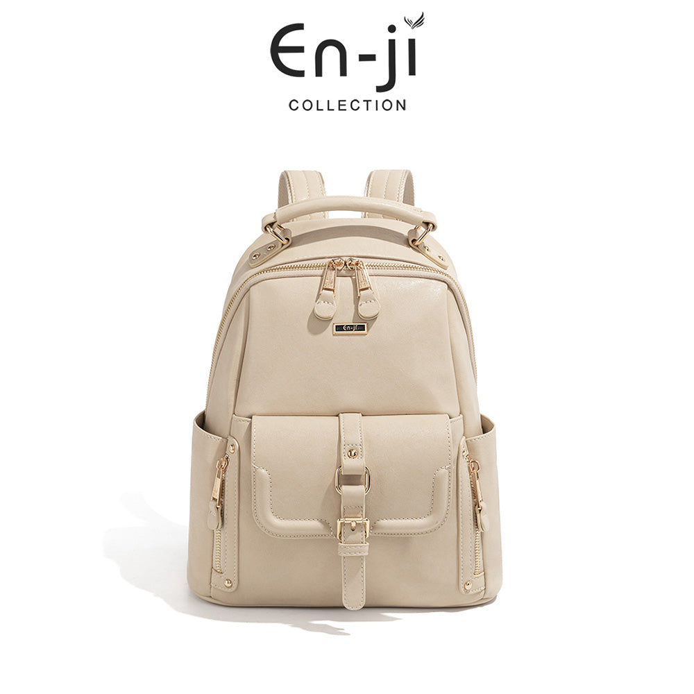 En-ji Yobum Backpack Wanita Cream - Main Image