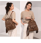 En-ji Yobum Backpack Wanita - Cream
