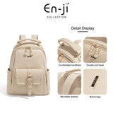 En-ji Yobum Backpack Wanita - Cream