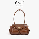 En-ji Inji Shoulderbag Wanita - Nougat