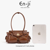 En-ji Inji Shoulderbag Wanita - Cherryred