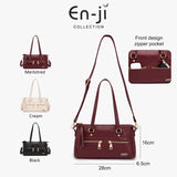 En-ji X Tzi Xuan - Moni Shoulderbag Wanita - Black