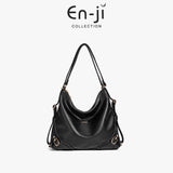 En-ji Surin Shoulderbag Wanita - Cream