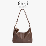 En-ji Meiko Shoulderbag Wanita - Nougat