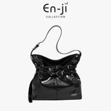 En-ji Homi Shoulderbag Wanita - Black