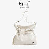 En-ji Homi Shoulderbag Wanita - Ivory