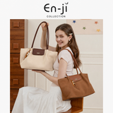 En-Ji Suni Totebag Wanita - Cream