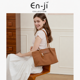 En-Ji Suni Totebag Wanita - Cream