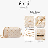 En-ji Kimran Slingbag Wanita - Cream