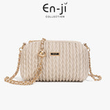 En-Ji Bongsu Slingbag Wanita - Cream