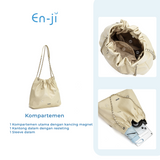 En-ji Mahi Slingbag Wanita - Black