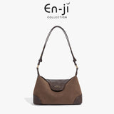 En-Ji Jini Shoulderbag Wanita - Nougat