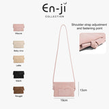 En-Ji Dalia Slingbag Wanita - Mauve