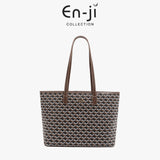 En-Ji Sylvie Totebag Wanita - Nougat