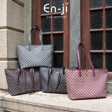 En-Ji Sylvie Totebag Wanita - Nougat