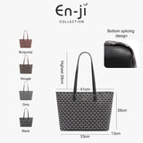 En-Ji Sylvie Totebag Wanita - Grey