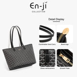 En-Ji Sylvie Totebag Wanita - Nougat
