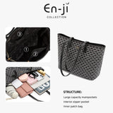 En-Ji Sylvie Totebag Wanita - Nougat