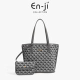 En-Ji Lilou Handbag Wanita - Grey