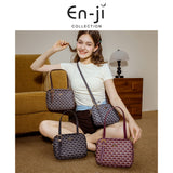En-Ji Elodi Shoulderbag Wanita - Black