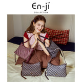 En-Ji Adel Shoulderbag Wanita - Nougat